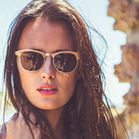 Gafas de sol baratas de madera